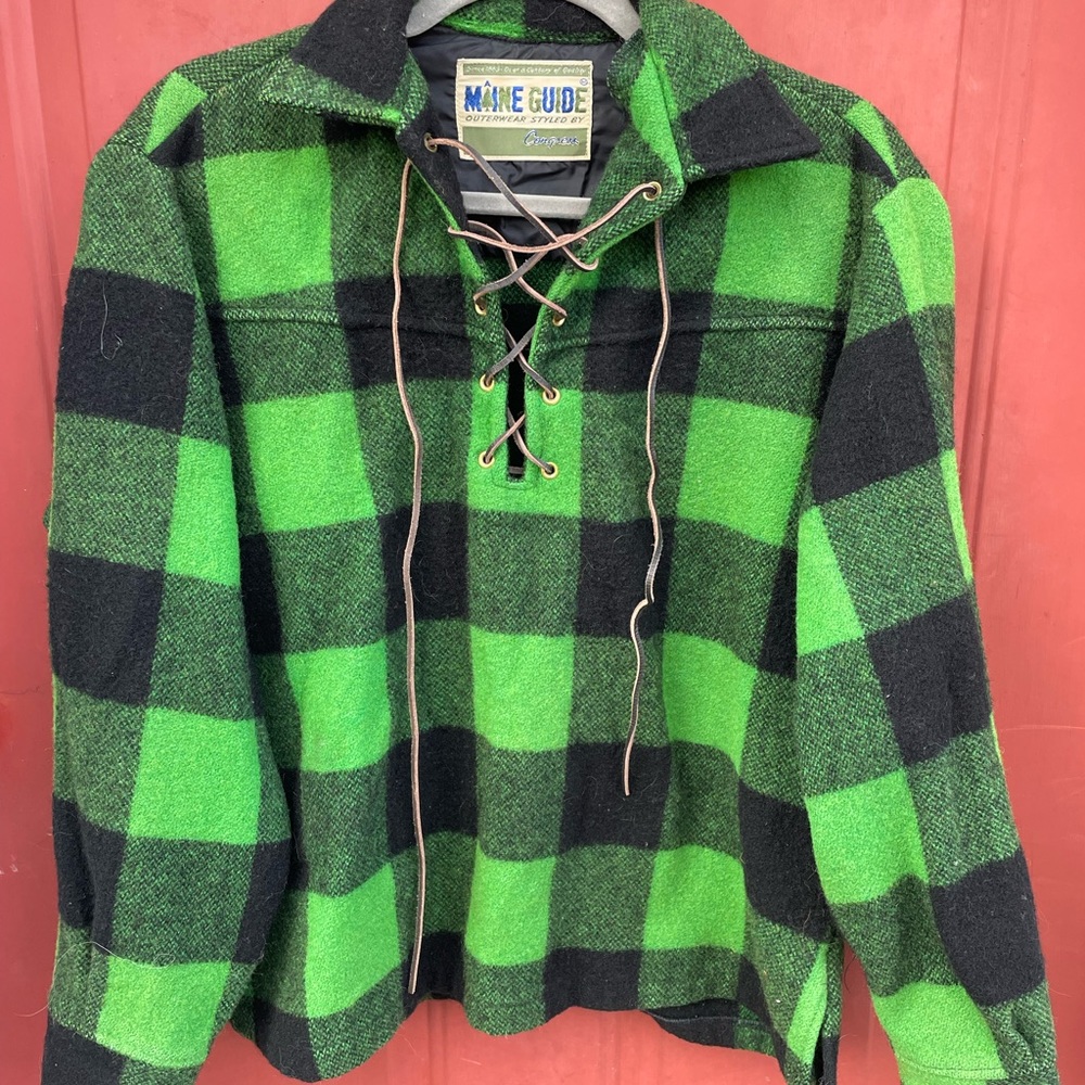 Vintage LL Bean Maine Guide Wool Jac-Shirt